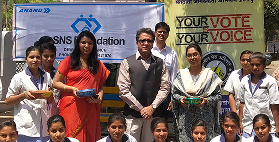 SNS Foundation, Dewas spreads awareness amongst voters