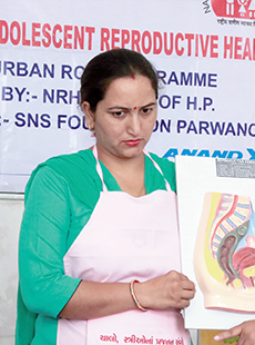 Balvinder Kaur, 37, Parwanoo rises for social service