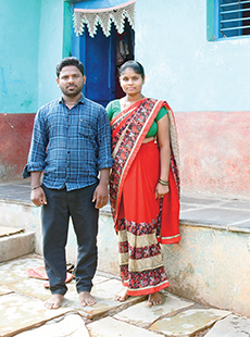 Life has changed for Rekha, 21, Jodhalli, Karnataka