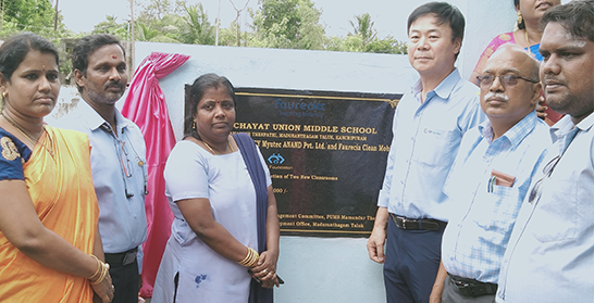 SNS Foundation constructs new classrooms for Panchayat Union Middle School in Chennai