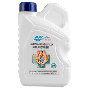 ANSANITIZER 1L - LIQUID, ADVANCED HAND SANITIZER WITH MOISTURIZER