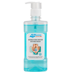 ANSANITIZER 500ML - Liquid, ADVANCED HAND SANITIZER WITH MOISTURIZER