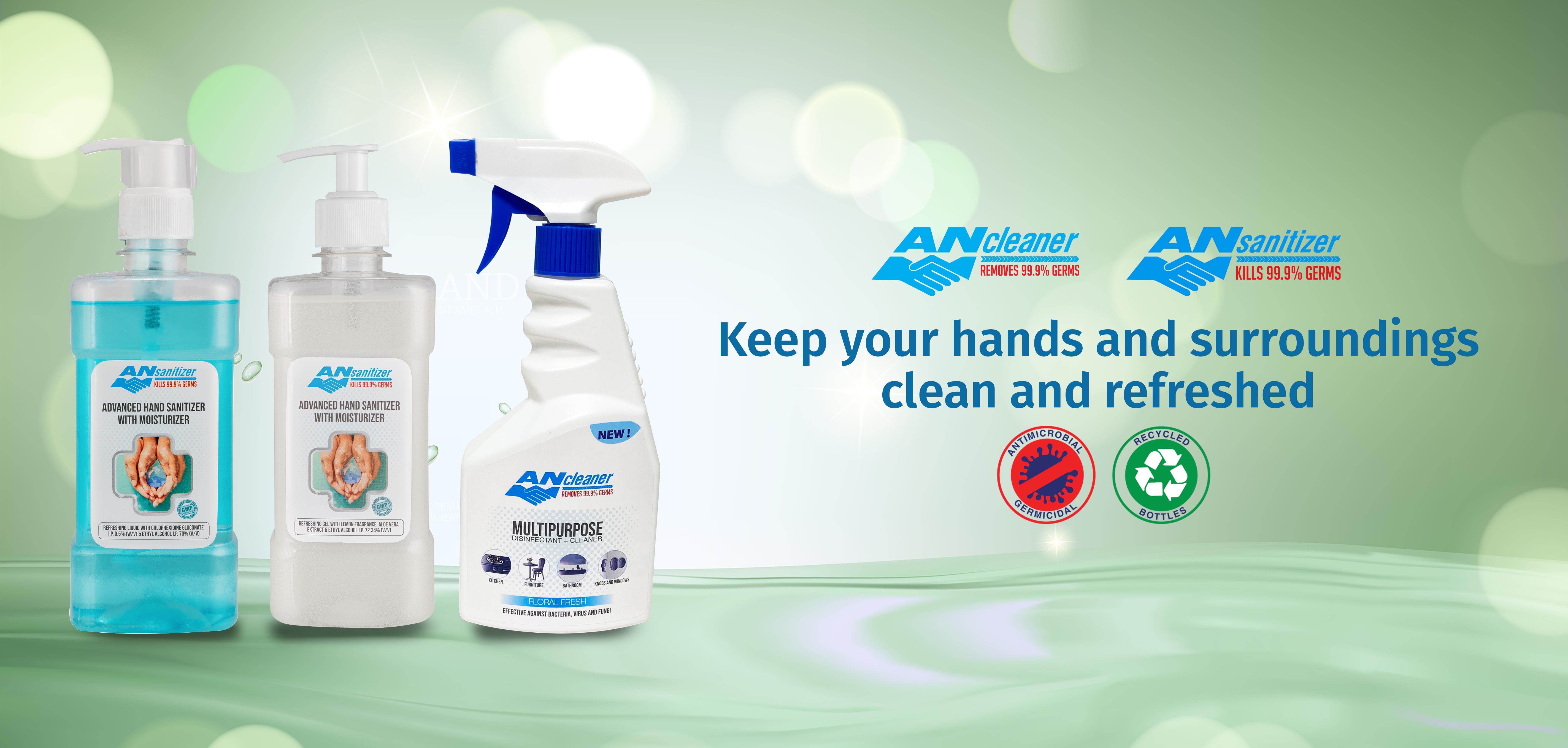 ANSANITIZER - Keeps your hand Refreshed and Moisturized