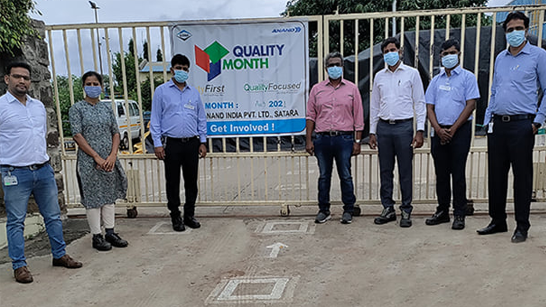 Daimler team visits the Satara plant
