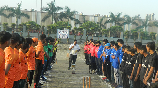 Pantnagar Premier League tournament at Dana Anand India