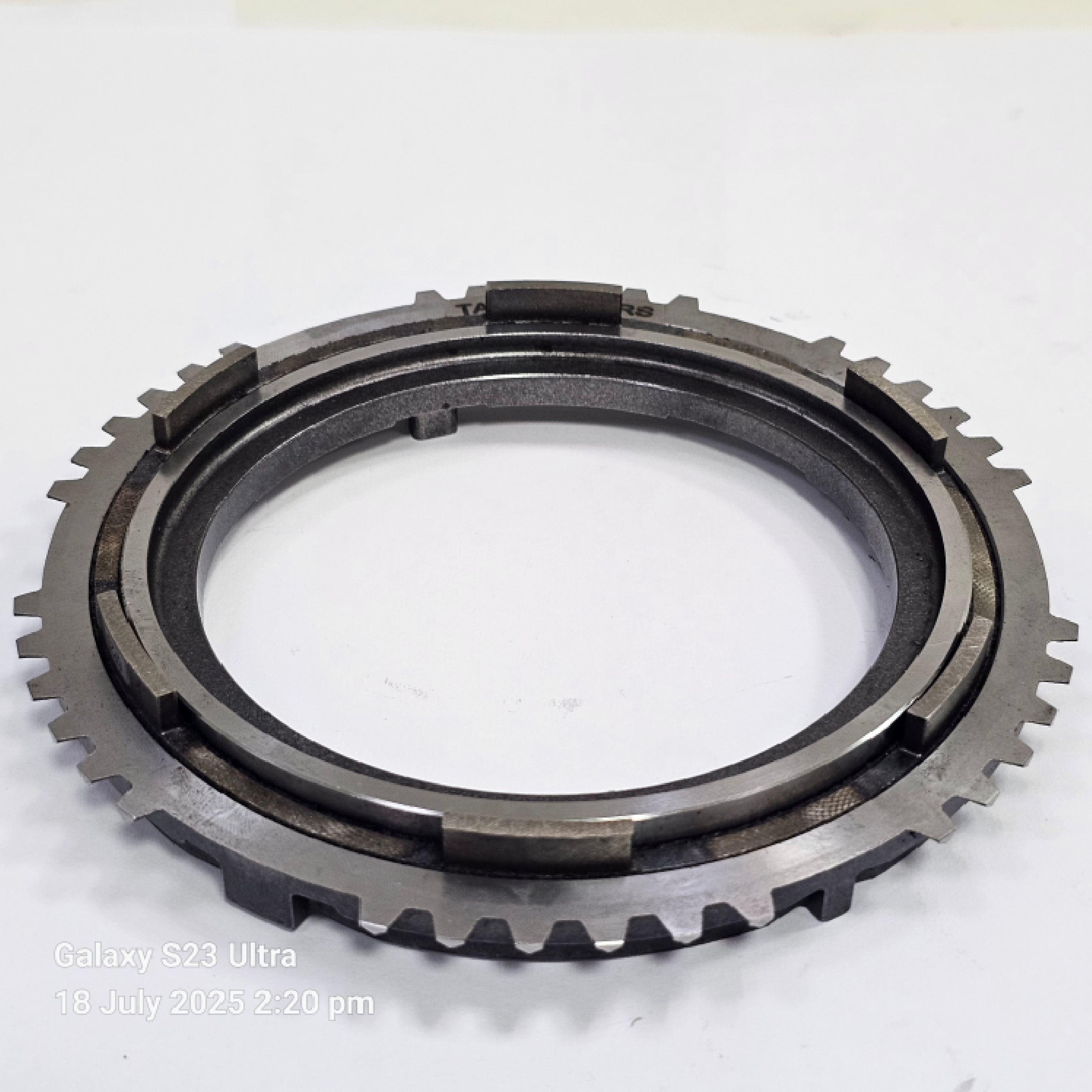 Steel Dual Cone Assembly Ring with CarbonImage